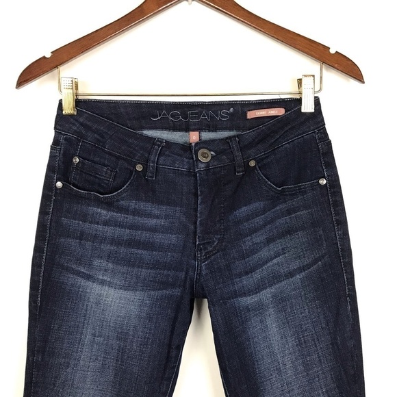 Jag Skinny Ankle Dark Wash Stretch Jeans 0 - Picture 2 of 8